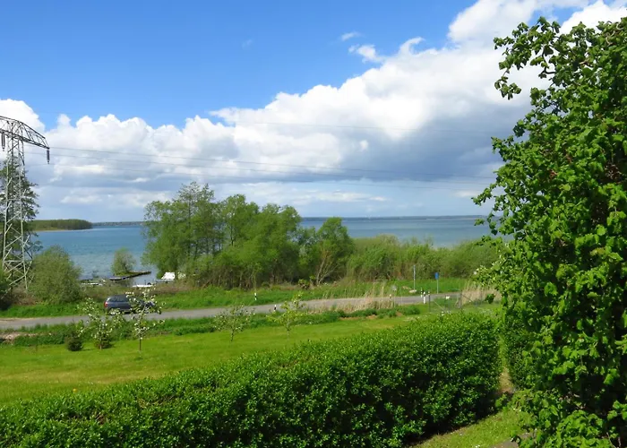 別荘 Seeblick Ferienbungalow Leezen